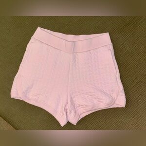 Natural Reflections - Baby Pink Quilted Jammie Shorts 100% Cotton